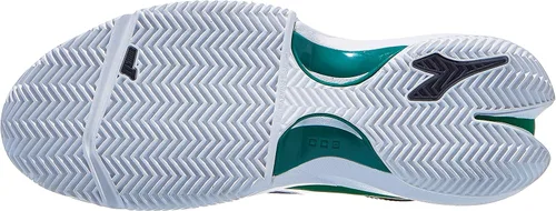 Vista 5 de Diadora Hombre Finale Clay Tenis Zapatillas, Azul CorsarioBlanco