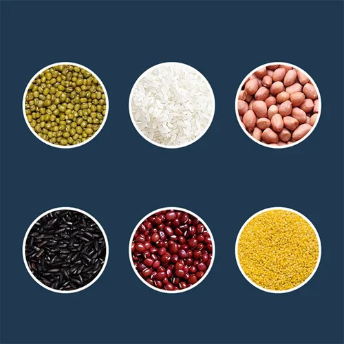 Vista 9 de TFCFL Dispensador de alimentos secos montado en la pared de 5 rejillas de 10L, dispensadores de cereales, contenedor de almacenamiento de alimentos