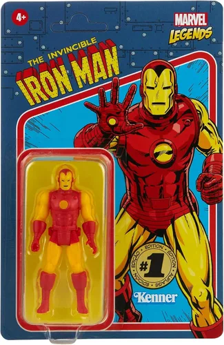 Vista 2 de Hasbro Marvel Legends Retro 3.75" Iron Man & Cyclops - Juego de figuras