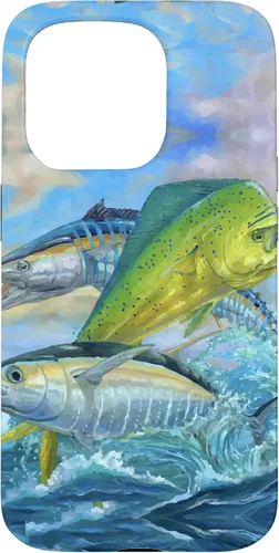 Vista 14 de Lindo Mahi Mahi Pesca Pescado Atún Caso para iPhone 17