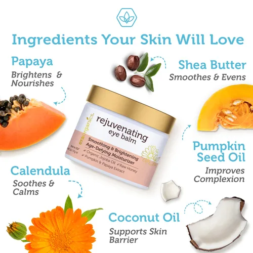 Vista 2 de Crema regenerante para el contorno de ojos (2 onzas), extranutritiva e hidratante con aceite de argán y de jojoba para tratar las bolsas y ojeras