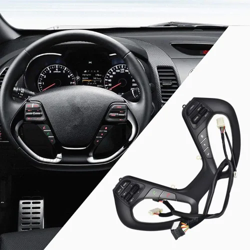 Vista 5 de Interruptor de audio crucero del volante 96710-B5000 para Kia Cerato K3 2016-2017