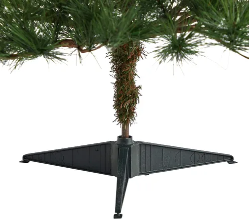 Vista 4 de Nearly Natural Yukon - Árbol de Navidad artificial de pino mixto de 3 pies con 213 ramas flexibles
