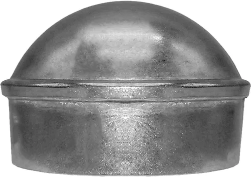 Vista 6 de Tapón de poste de valla de eslabones de cadena de 1-3/8 pulgadas, uso para poste/tubería de 1-3/8 pulgadas de diámetro exterior, tapa de poste