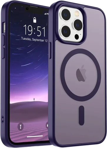 Vista 56 de SUPFINE Funda magnética para iPhone SE 2022 (3ª)/2020 (2ª), iPhone 8 (compatible con MagSafe) (protección contra caídas de grado militar), funda