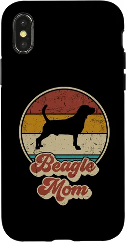 Vista 5 de Beagle Mom Dog Lover Gift For Women Vintage Beagle Mama Case for iPhone 16
