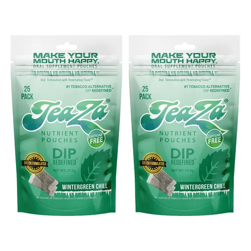 Vista 28 de Teaza Bangin' - Bolsas energéticas de hierbas alternativas al tabaco sin nicotina, bolsas de inmersión saludables para tabaco, sabor prémium a