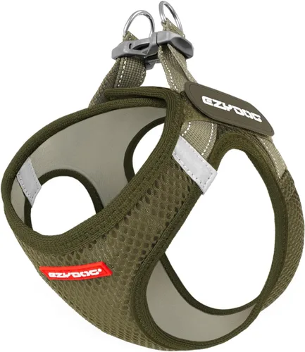 Vista 10 de EzyDog FORMFIT Arnés para perro de tamaño pequeño, color negro, XS