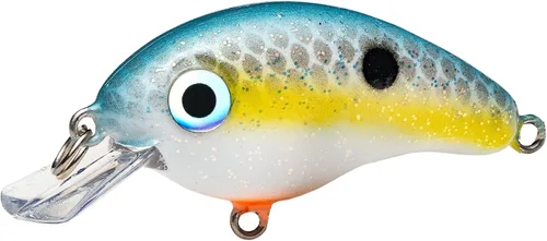 Vista 6 de Strike King Señuelo de pesca Bitsy Pond Minnow Crankbait, 3/32 oz, irresistible para los peces Sexy Shad