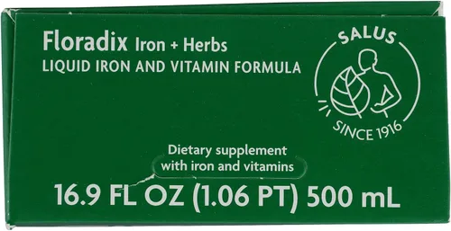 Vista 4 de Floradix, Hierro Hierro, 17 Fl Oz