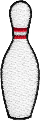 Vista 4 de Insignia bordada de béisbol Base Ball Fastball de hierro para aplicación deportiva