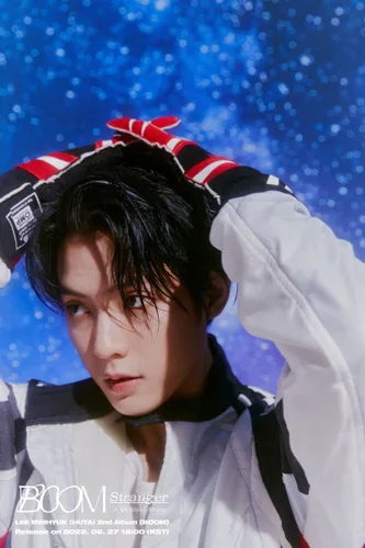 Vista 4 de BTOB Lee Minhyuk HUTA BOOM 2º álbum Jewel Version Folleto+papel lírico+1p PhotoCard+seguimiento sellado
