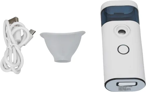 Vista 3 de Nebulizador de ojos, nebulizador facial portátil, pulverizador de atomización hidratante de masaje recargable por USB, para adultos y niños, viajes