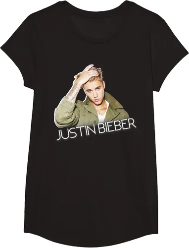 Vista 3 de Justin Bieber Camiseta de chaqueta recortada oficial S