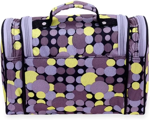 Vista 4 de Everest Neceser Deluxe, Amarillo/Gris Dot, Neceser Deluxe