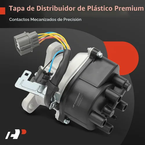 Vista 5 de Distribuidor de encendido A-Premium con módulo, tapa y rotor compatible con Honda Accord 1990-1991 2.2L