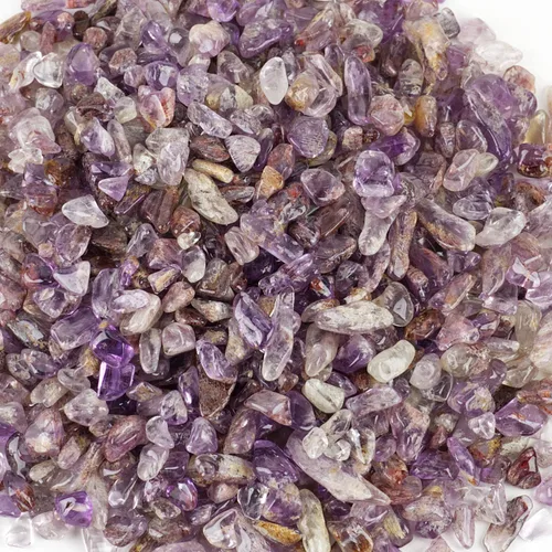 Vista 7 de Cherry Tree Collection - Chips de piedras preciosas de Amazonita pulida, 1/2 lb Natural Stone Pieces for Jewelry Making, Resin Crafts, Plants