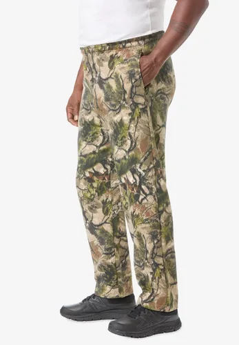 Vista 4 de KingSize Pantalones de chándal de forro polar para hombre grandes y altos