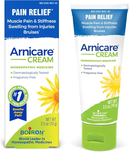 Vista 9 de Crema Arnicare de Boiron para el alivio del dolor en las articulaciones, dolor muscular, dolor muscular y la hinchazón de moretones o lesiones