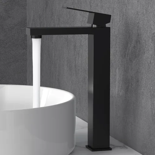Vista 16 de KES Grifo de Baño Negro de un Solo Agujero, Grifo de Lavabo de Acero Inoxidable con Una Manija, Mate Negro Certificado cUPC, L3156ALFF12-BK