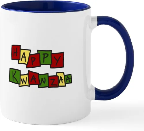 Vista 21 de CafePress Celebrate Kwanzaa - Taza de café de cerámica de 11 oz (11.0 fl oz)