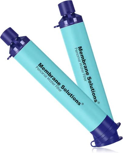 Vista 17 de Membrane Solutions Filtro de agua de paja S1, certificado NSF/ANSI 42 y 372 y 401, equipo portátil de filtración de supervivencia, preparación