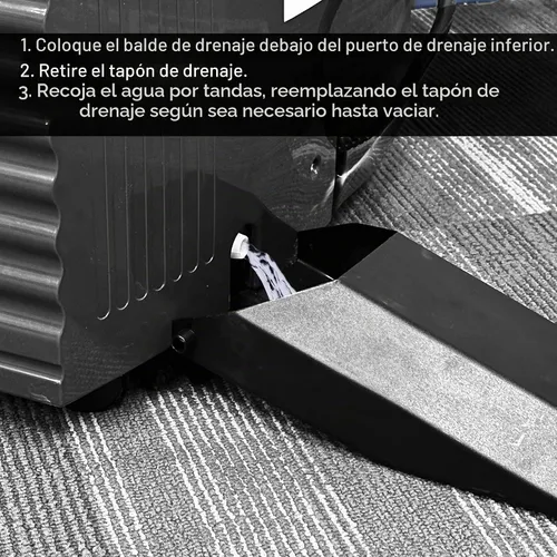Vista 4 de Whynter ARC-DB Cubo de drenaje manual – Accesorio de colección de condensado para acondicionadores de aire portátiles Whynter