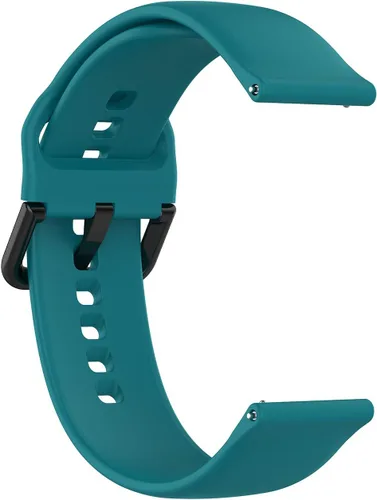 Vista 5 de E ECSEM Bandas compatibles con [Letsfit IW1 Lite] - Pulseras de repuesto para pulsera de silicona colorida, correa de liberación rápida, bandas