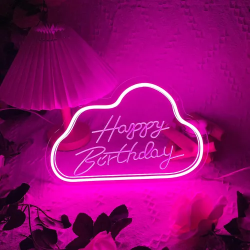Vista 5 de Letrero de neón con texto en 3D con texto en inglés "Hello Gorgeous Neonat", para decoración de pared, dormitorio, hogar, fiesta de cumpleaños, boda