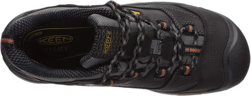 Vista 5 de KEEN Utility Zapatos de trabajo Braddock con punta de acero baja para hombre