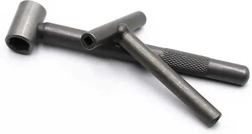 Vista 4 de Llave de reparación de tornillo de válvula de motor de válvula de scooter de motocicleta, herramienta de ajuste de agujero hexagonal cuadrado