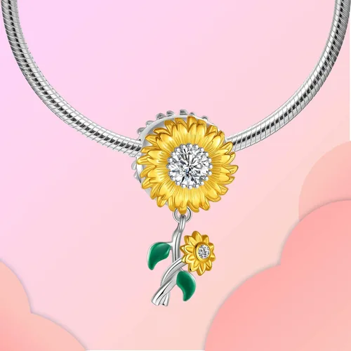 Vista 2 de LUXILLA Jewelry - Dijes familiares para mujer, plata de ley 925, para pulseras, collares, día de San Valentín, día de la madre, regalo para mujeres