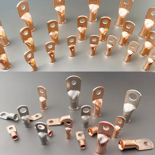 Vista 6 de 25 piezas de terminales de anillo de 1/0 AWG-1/2 (M12), terminales de anillo, conectores de terminal, terminales de cable resistentes, terminales