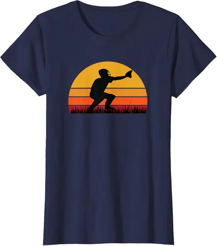 Vista 43 de Baseball Beisbol - Camiseta de jugador de pelota de defensa atrapante, Negro, S