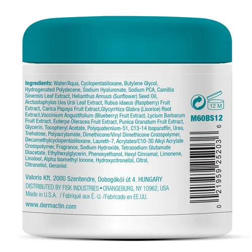 Vista 2 de Dermactin Crepe Be Gone Body Souffle Classic - Grande 12 onzas - Crema reafirmante para la piel crepé ultra hidratante para cuello, pecho, brazos