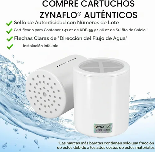 Vista 5 de Cartucho de reemplazo de filtro de ducha de 15 etapas (paquete de 2)