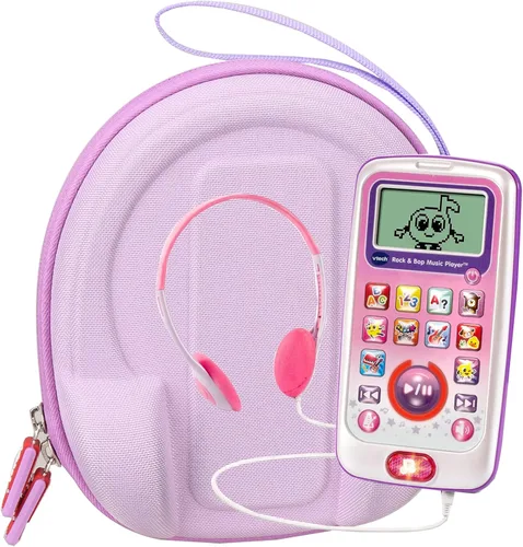 Vista 4 de Mchoi Hard Case Compatible with VTech Rock and Bop Music Player, Case Only