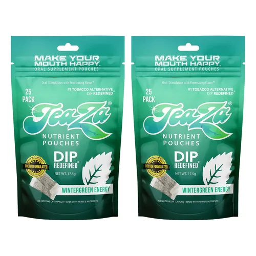 Vista 43 de Teaza Bangin' - Bolsas energéticas de hierbas alternativas al tabaco sin nicotina, bolsas de inmersión saludables para tabaco, sabor prémium a