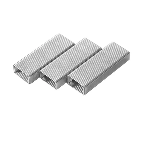 Vista 6 de Alsisk Paquete de 4000 mini grapas No.10 (más pequeñas que las grapas estándar). Plata
