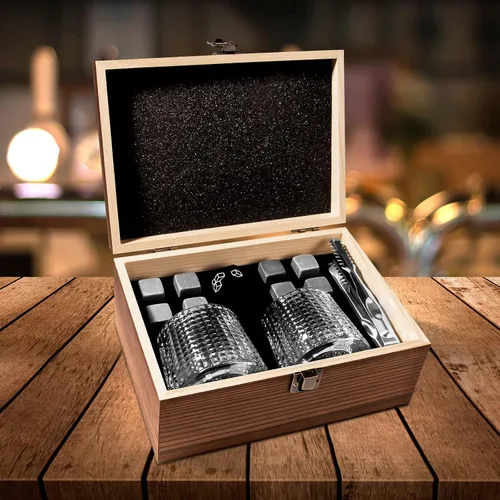 Vista 9 de Regalos de cumpleaños para hombres, juego de regalos de piedras de whisky para el día del padre, Navidad, el mejor regalo para hombres, papá
