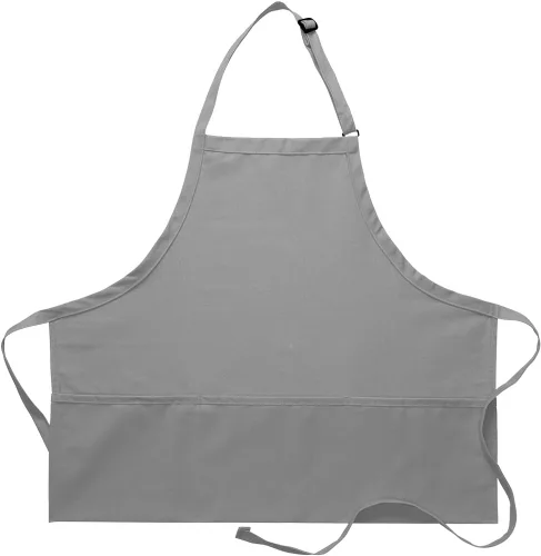 Vista 13 de DayStar Apparel Delantal con peto de 3 bolsillos de alta calidad con cuello ajustable y lazos extralargos, estilo 200