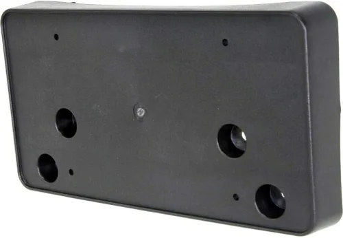 Vista 2 de DAT AUTO PARTS Soporte de montaje para placa de matrícula de parachoques delantero, repuesto para Chevrolet Camaro 2010-2013, negro, texturizado