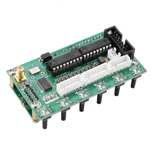 Vista 2 de Walfront Generador DDS, 0-55MHz Pantalla LCD DDS Función Generador Módulo Probador Digital Basado en AD9850 Chip