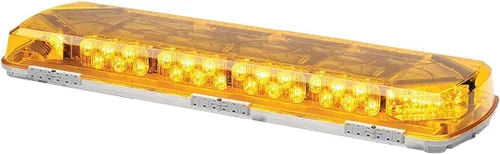 Vista 4 de Whelen Engineering Century Series Super-LED Mini Lightbar - Luz de advertencia de 360° de grado profesional - Montaje magnético de 11 pulgadas - LED
