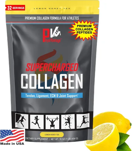 Vista 12 de PhysiVantage Polvo de péptidos de colágeno supercargados, colágeno hidrolizado para apoyo a la salud de las articulaciones, tendones, ligamentos