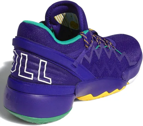Vista 3 de adidas Tenis de baloncesto unisex para adultos D.o.n. Issue 2, Púrpura
