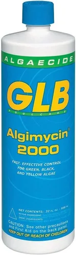 Vista 2 de GLB 71104A-02 Algimicina 2000 Algicida para piscinas, 1 cuarto de galón, paquete de 2
