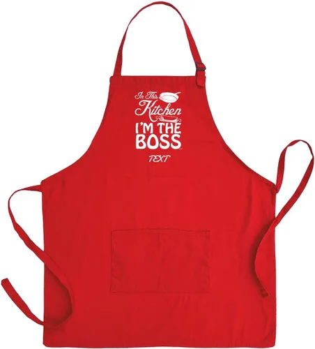 Vista 9 de In This Kitchen I'm The Boss - Delantal ajustable con dos bolsillos