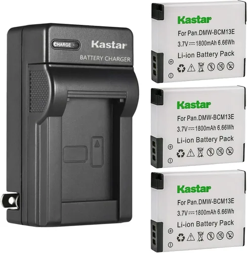 Vista 6 de Kastar Cargador de batería de pared AC para Panasonic Lumix DMC-ZS45 DMC-ZS45K, Lumix DMC-ZS50 DMC-ZS50K, Lumix DMC-FT5 DMC-FT5A DMC-FT5D DMC-FT5K