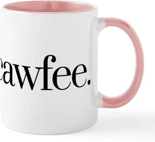 Vista 23 de CafePress Cawfee - Taza de café de cerámica (11.0 fl oz)